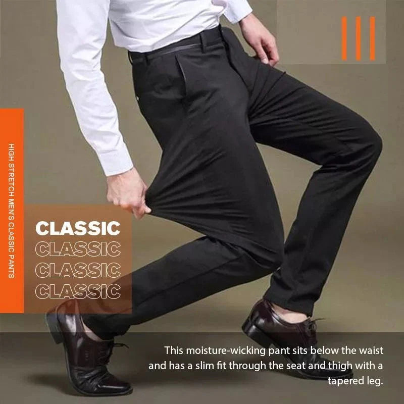 HeyMen - Pantalones elásticos elegantes Hombre